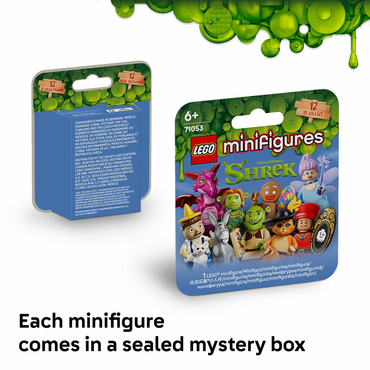 LEGO Minifigures Shrek Series - Model 71053 (6+ Years) LEGO Minifigures Shrek Series - Model 71053 (6+ Years)