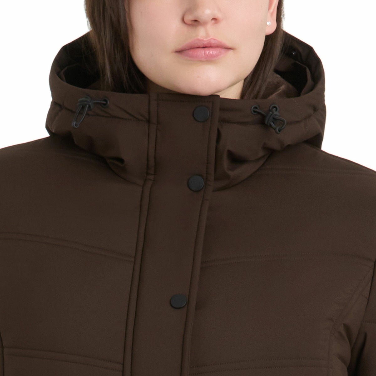 Sanctuary Women's Walker Coat with Faux Fur Hood