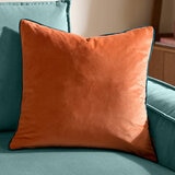 Furn Meridian Velvet Feather Fill Cushion in 8 Colours, 55 x 55 cm