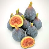 Selection of Figs with 1 fig sliced in half