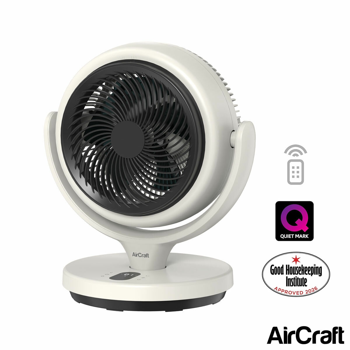 Front profile of AirCraft Lume Mini Air Circulator Front profile of AirCraft Lume Mini Air Circulator