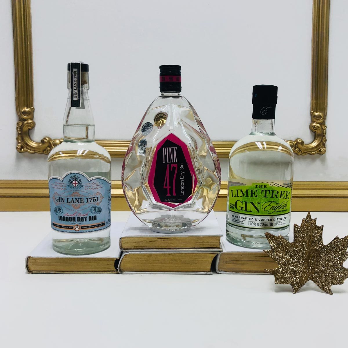 Image of the 3 Gins included in the Gin Lovers Hamper