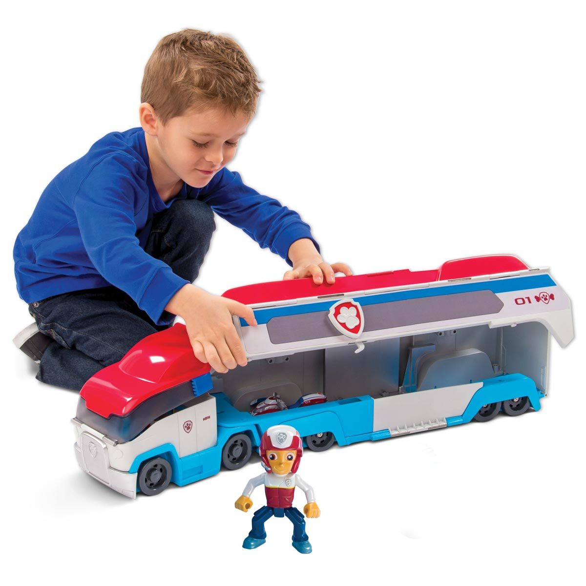 paw patrol pull along wagon