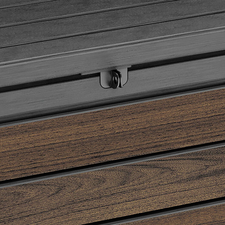 Keter Rosewood 227 Litre (60 Gallon) Storage Bench