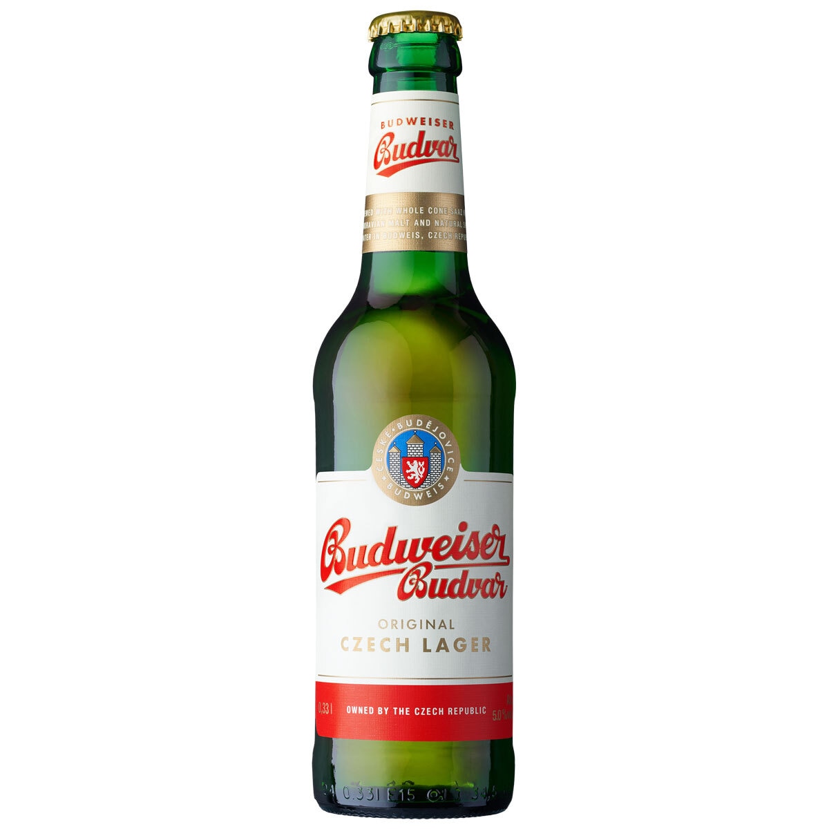 Cut out image of bottle on white background