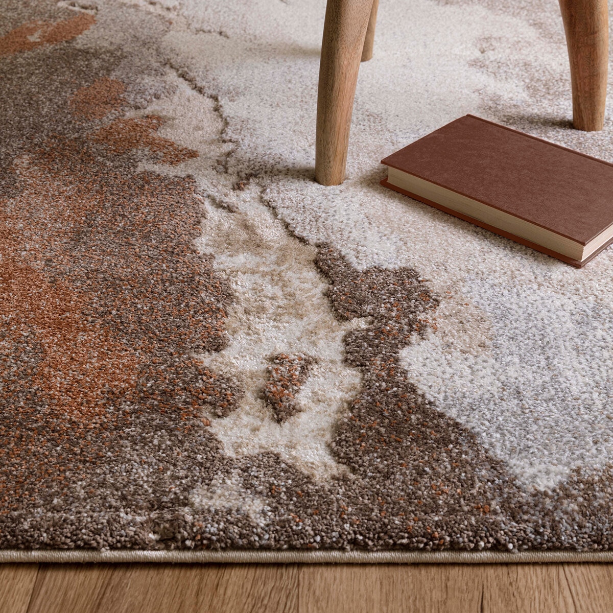Mirage Rug in 2 Sizes, Blur Terra
