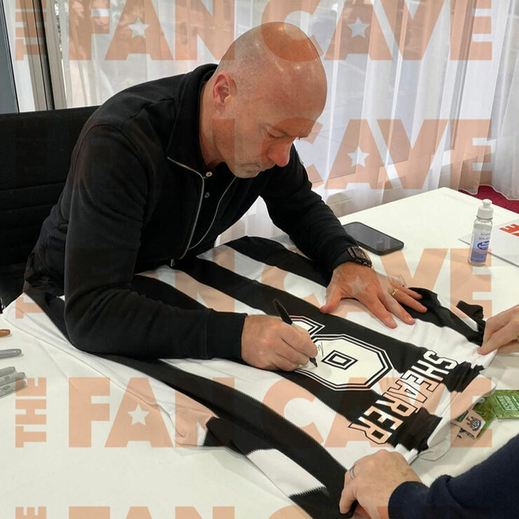 Alan Shearer Signing