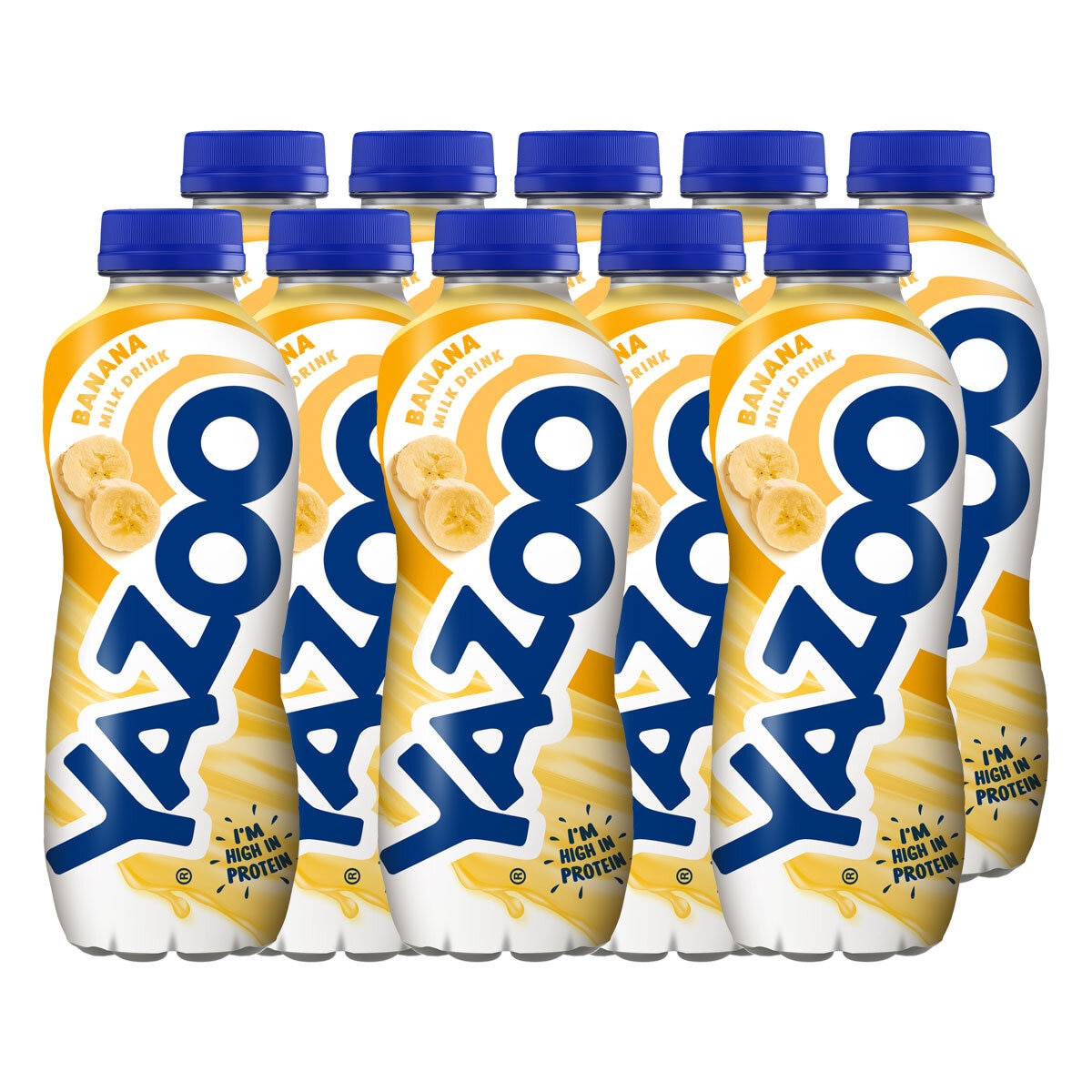 Yazoo Banana Milkshake, 10 x 400ml