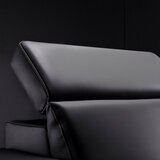 Valencia Barcelona Row of 4 Black Power Reclining Home Theatre Seating