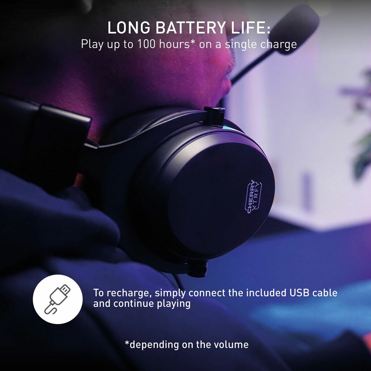 Cherry H3 Wireless Gaming Headset Cherry H3 Wireless Gaming Headset