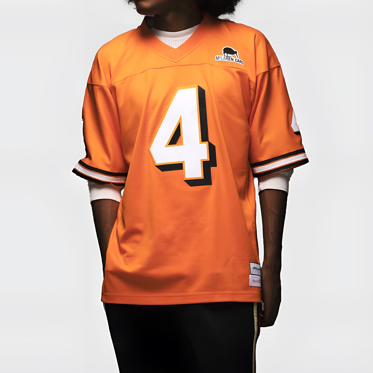 McLaren Men's Mitchell & Ness F1 Lando Norris Football Jersey
