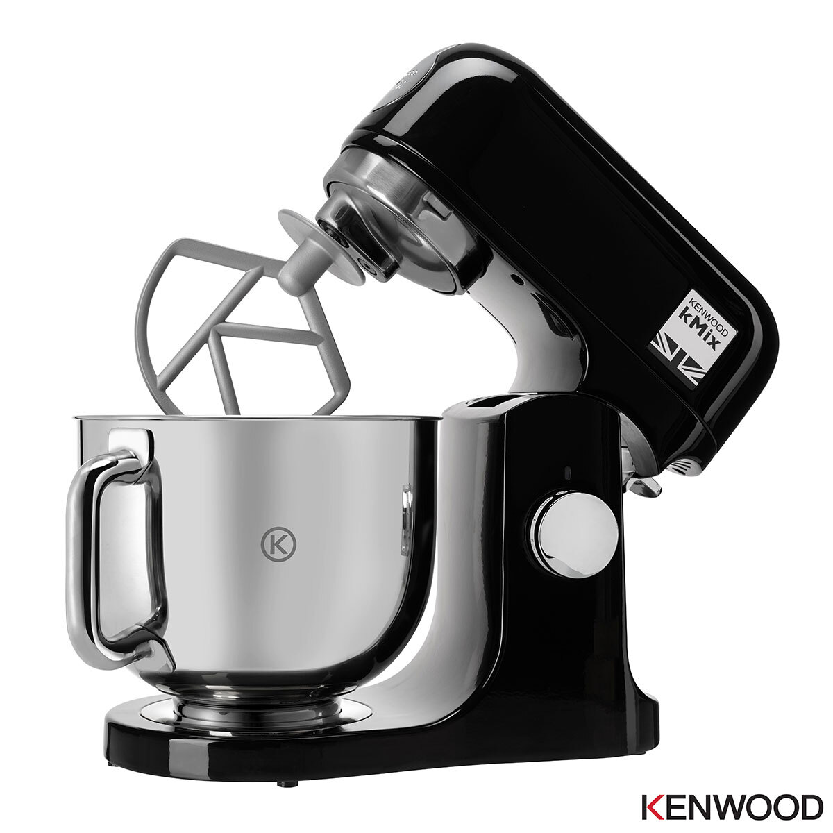 White background photo of stand mixer