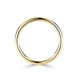 3.0mm Basic Court Wedding band. 18ct Yellow Gold
