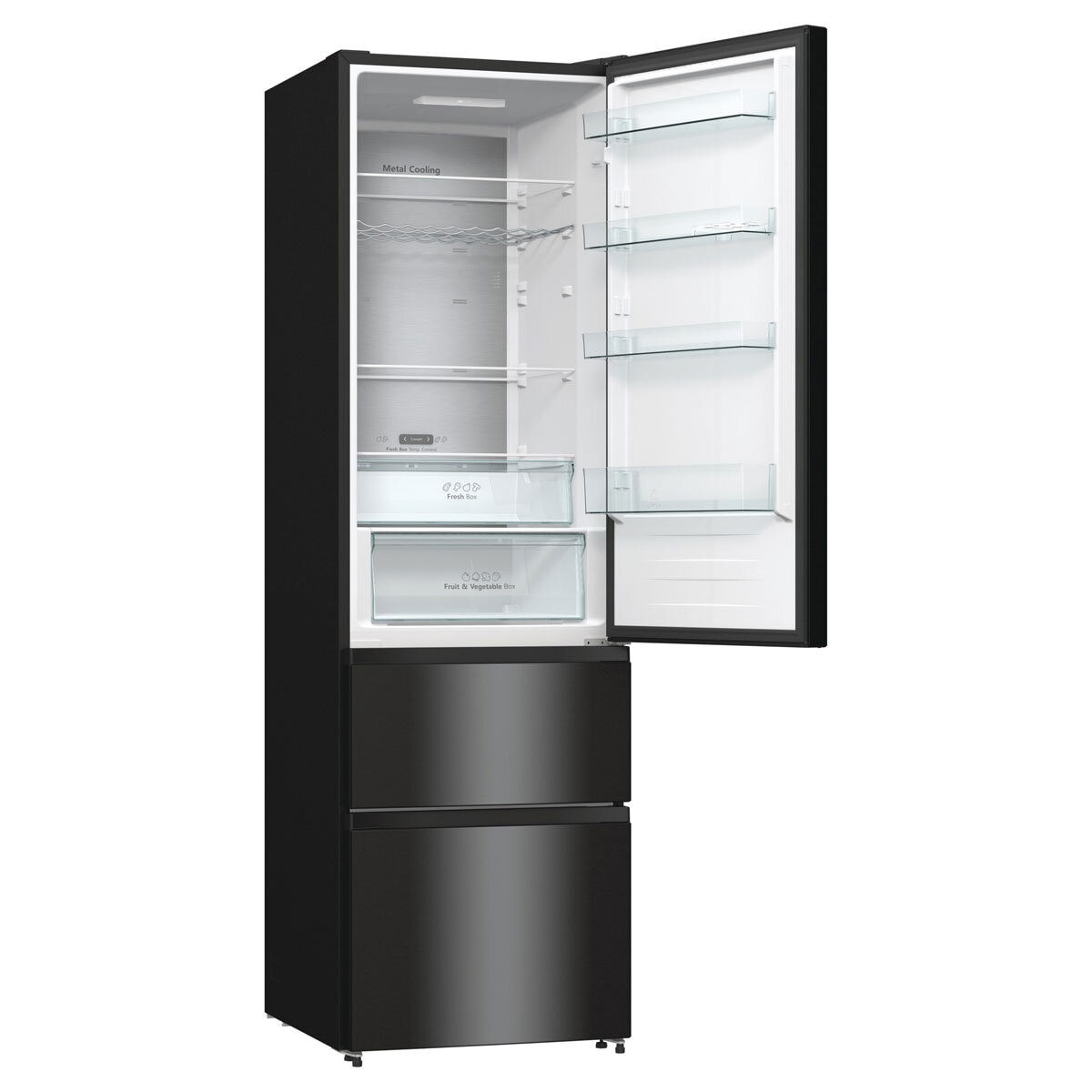 Hisense RM469N4AFDUK Fridge Freezer, D Rated in Black