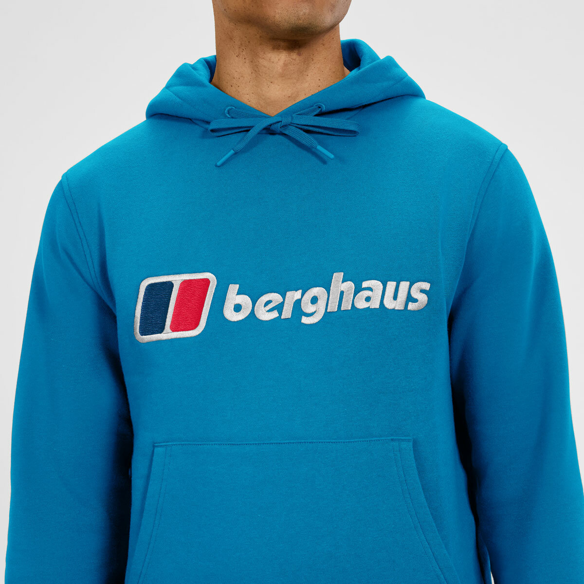 Berghaus Men's Logo Hoody in Blue