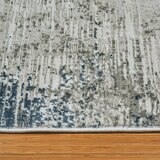 Gertmenian Blue Grey Divina Area Rug, 200 x 274 cm