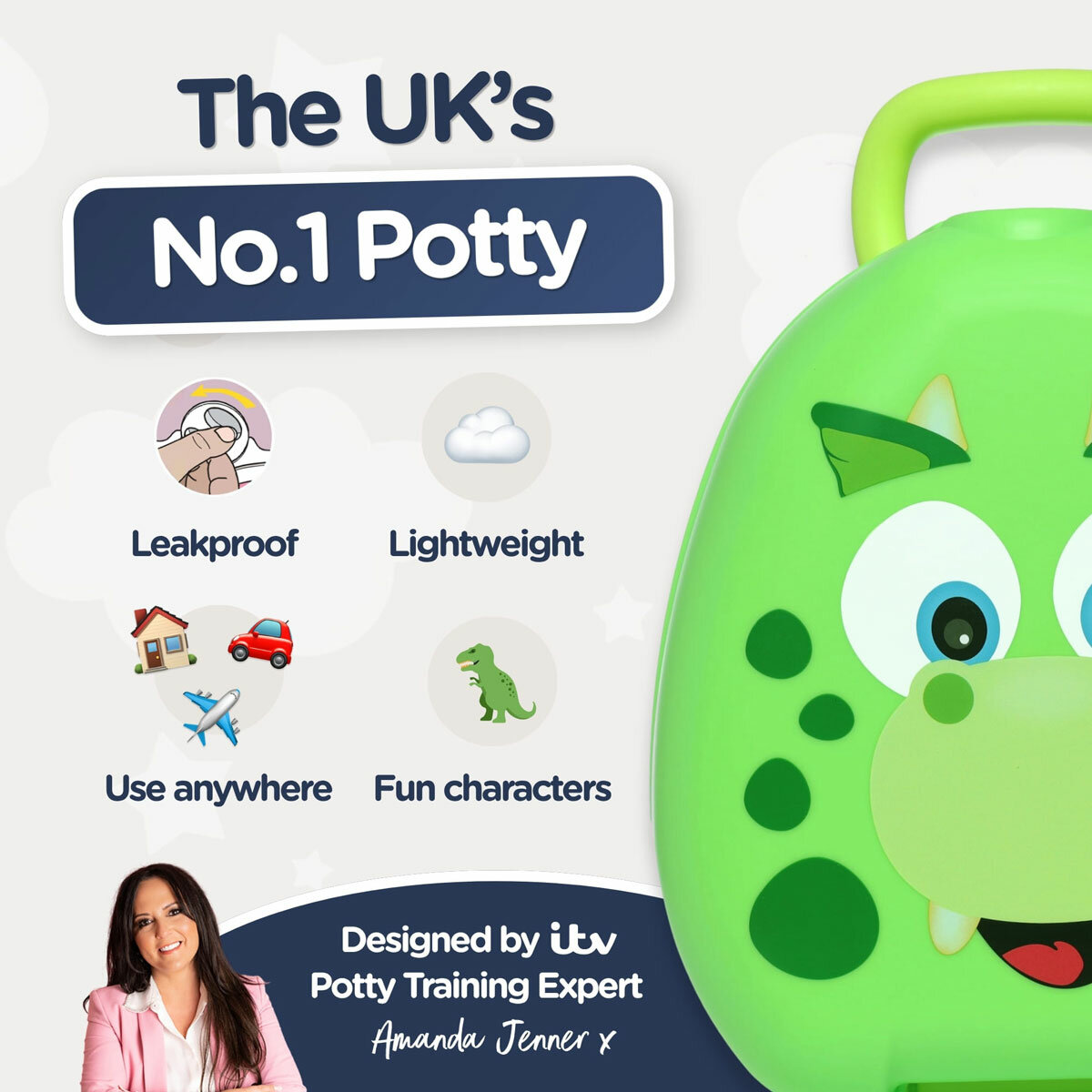 My Carry Potty, Dinosaur My Carry Potty, Dinosaur