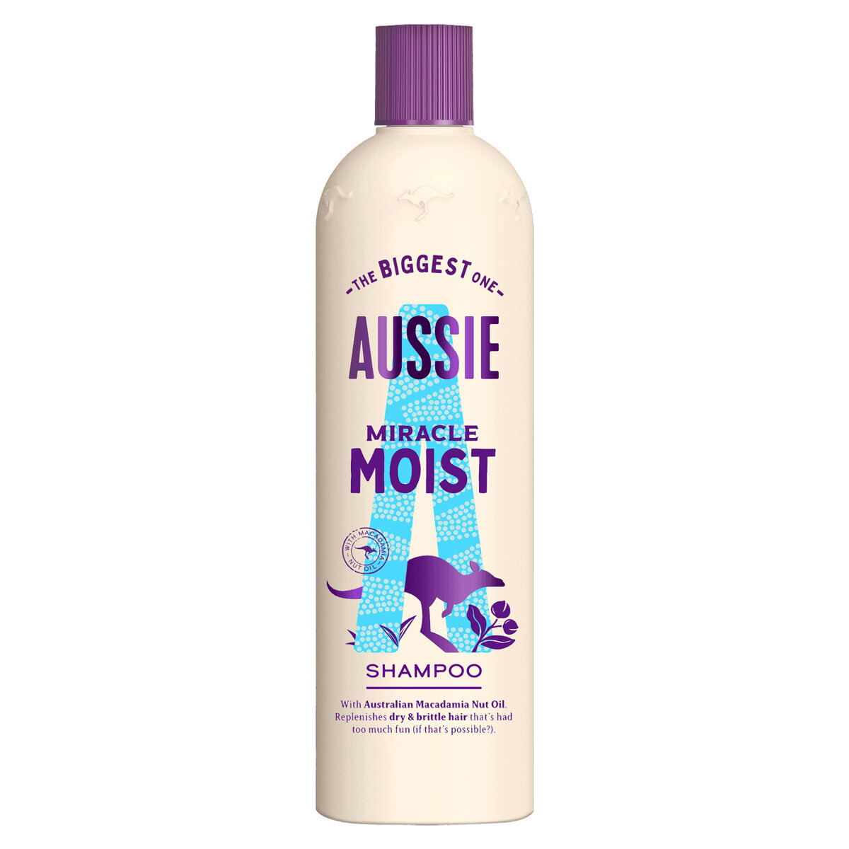 Aussie Miracle Moist Shampoo, 675ml
