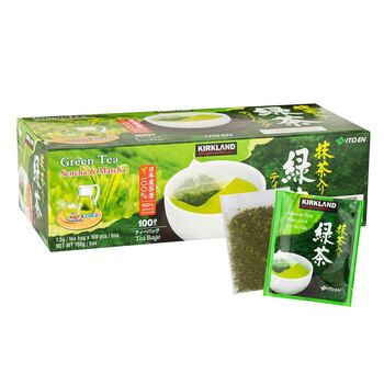 Kirkland Signature Green Tea Matcha Blend, 100 Tea Bags