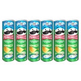 Pringles Sour Cream & Onion, 6 x 185g