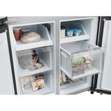 Haier Series 3 HCR3818EWMM Multi Door Fridge Freezer, E Rated in Inox