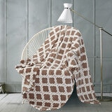 Monte & Jardin Printed Velvet Throw in 3 designs, 152 x 177 cm