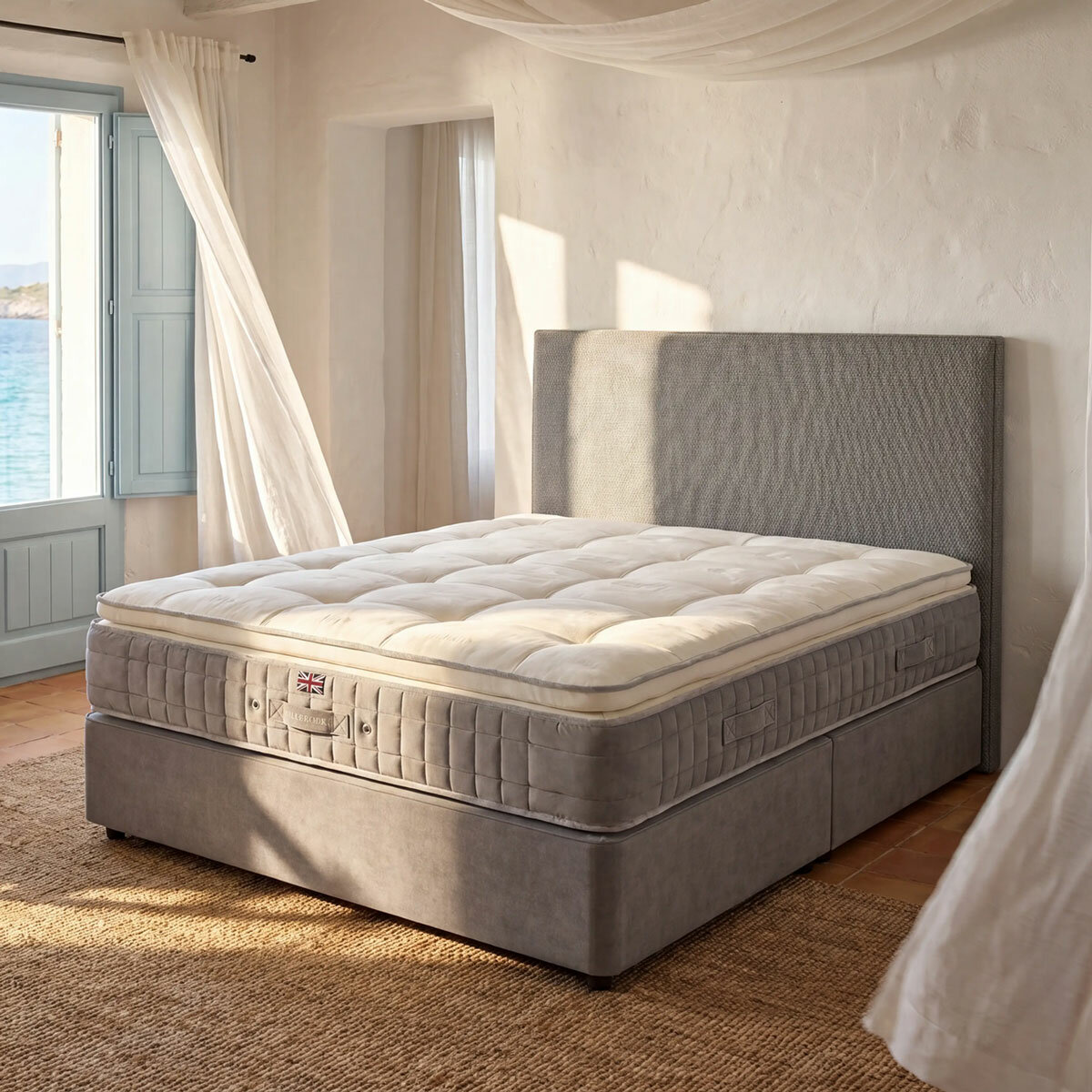 Millbrook Natural Luxury 5000 Pillowtop Mattress, 2 Firmness Ratings in 5 Sizes