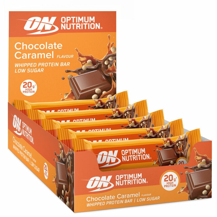 ON Chocolate Caramel Whipped Protein Bar, 20 x 60g