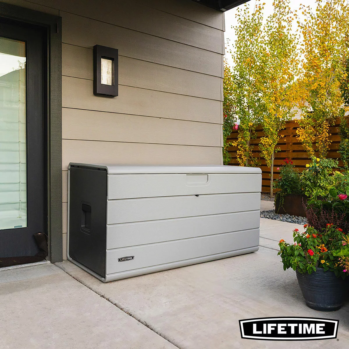 HOT BUY: Lifetime 984 Litre Deck Box with Divider - Model 60482