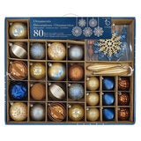 80CT Shatterproof ornament Set 80CT Shatterproof ornament Set