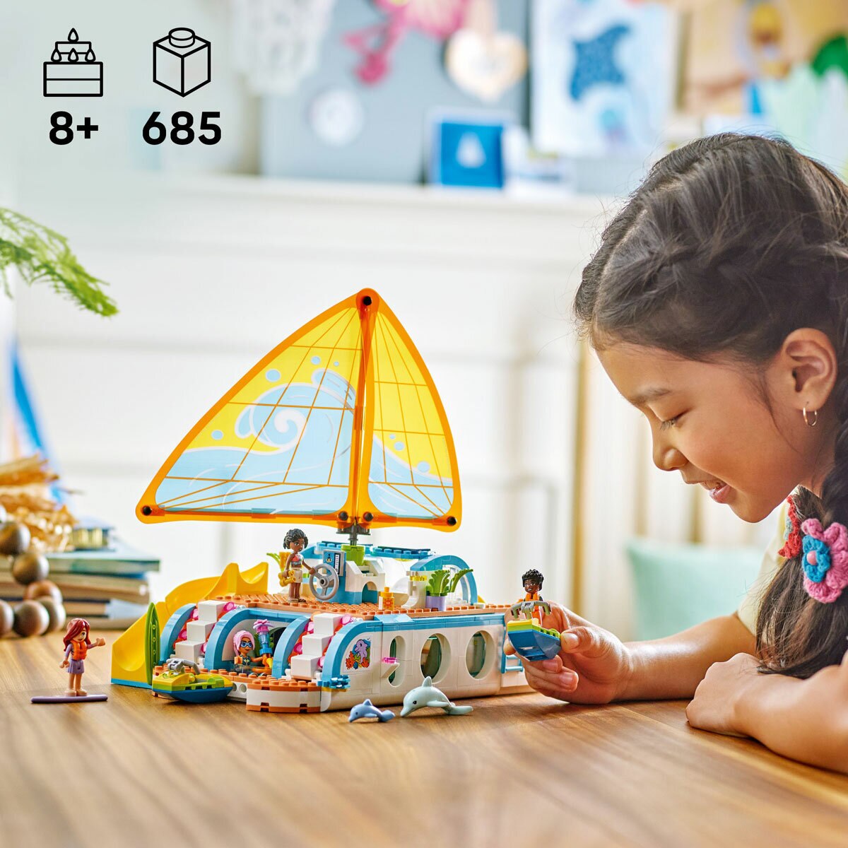 LEGO Friends Travel Boat Adventure - Model 42664 (8+ Years)