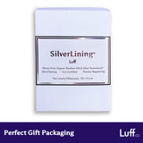 White Silver Lining Pillowcases Packaging