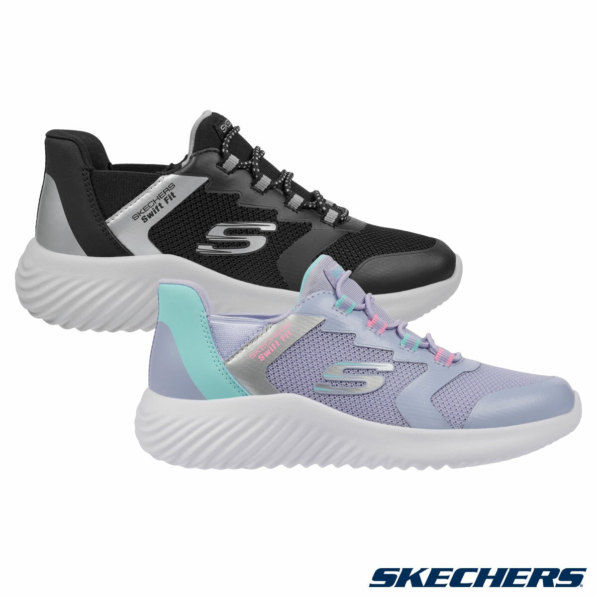 Skechers Kids Swift Fit Bounder Trainer Skechers Kids Swift Fit Bounder Trainer