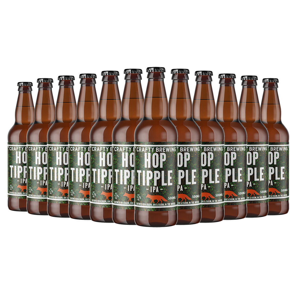 12 x 500ml bottles of Hop Tipple IPA