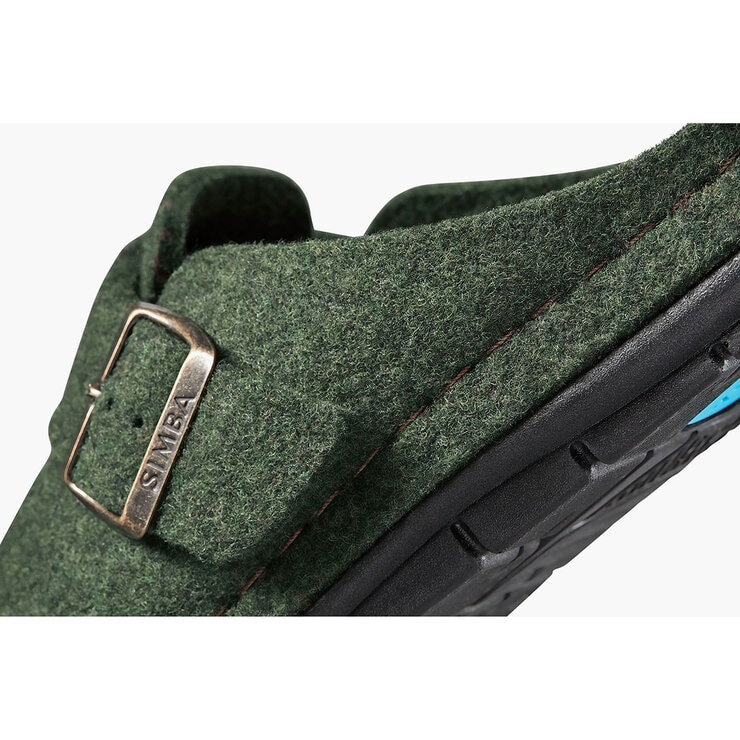 Simba Men's Stormur Slipper in Green Simba Men's Stormur Slipper in Green