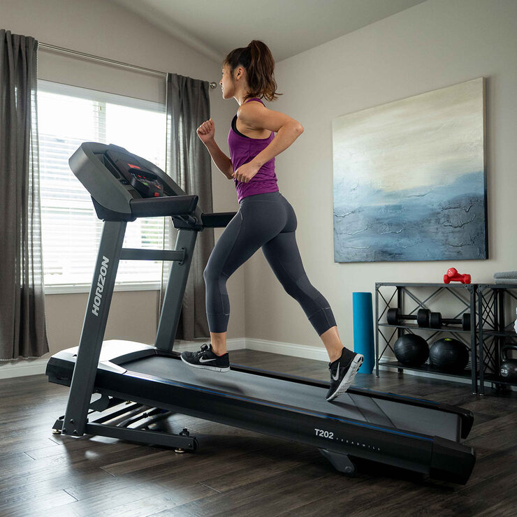 Installed Horizon Fitness T202 Treadmill Costco UK