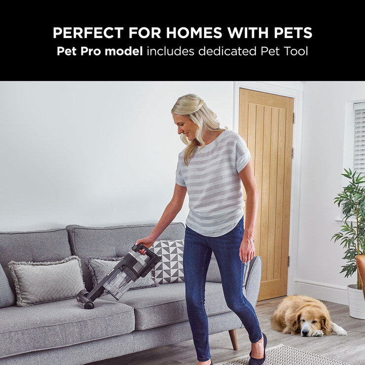 Shark Stratos Cordless Vacuum Pet Pro Lifestyle Image