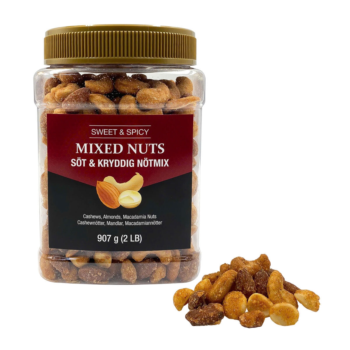 Sweet & Spicy Mixed Nuts, 907g