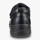 TeⓇm Chivers Double Touch Fastening Boy's School Shoes, Size 1