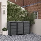 Keter Cortina Hide Away Bin Store (3 Sections)
