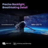Buy Hisense 100U7KQTUK 100 Inch Mini LED 4K UHD Smart TV at Costco.co.uk