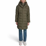 DKNY Women's Puffer Coat with Plush Hood DKNY Women's Puffer Coat with Plush Hood
