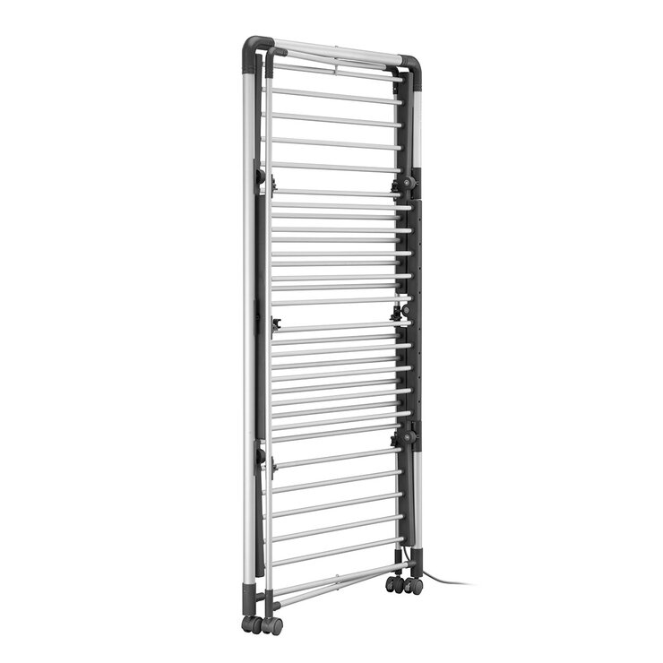 Front Profile of Black Decker Heated Airer Folded