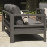 LIFE Outdoor Living Lava 4 Piece Fire Chat Lounge Set