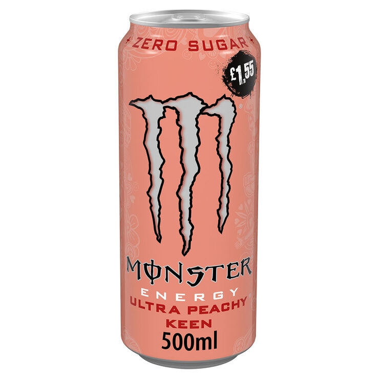 Monster Energy Ultra Peachy Keen PMP £1.55, 500ml Monster Energy Ultra Peachy Keen PMP £1.55, 500ml