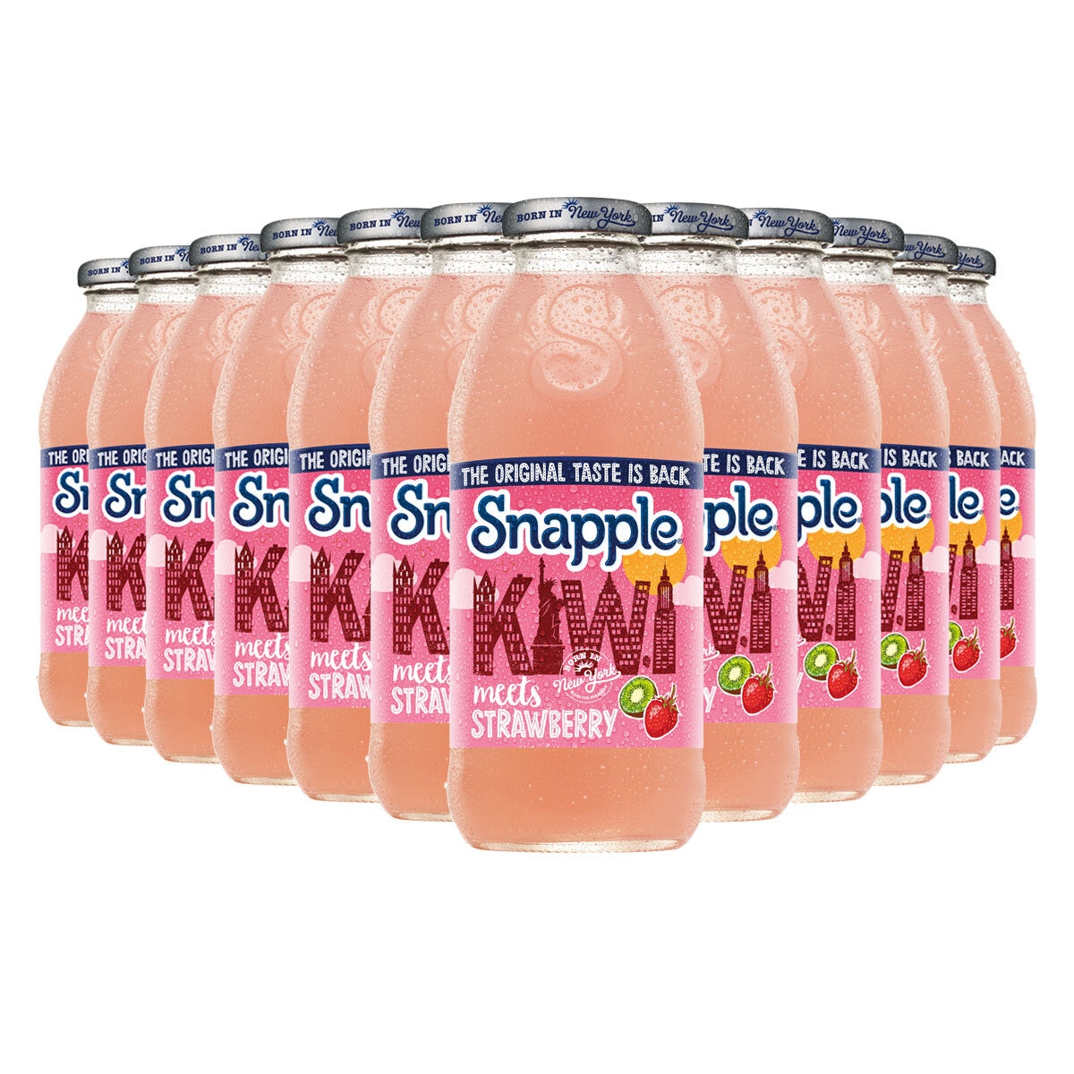 Snapple Strawberry & Kiwi, 12 x 473ml
