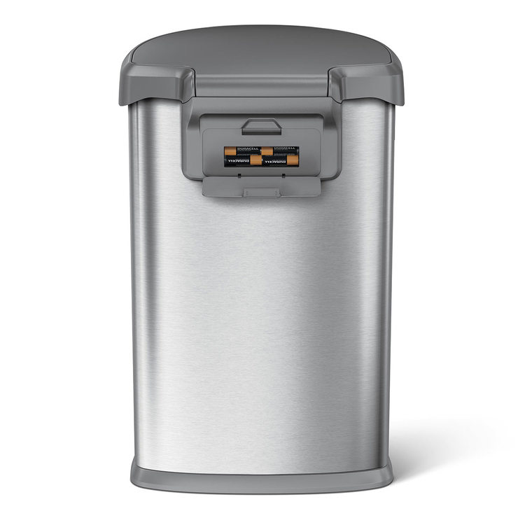 simplehuman 45 Litre Stainless Steel SemiRound Sensor Bin Costco UK