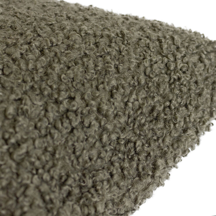 Furn Cabu Reversible Boucle Cushion 2 Pack in Sage, 45 x 45 cm
