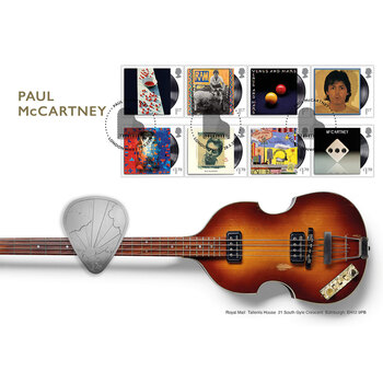 Royal Mail® Paul McCartney Albums Standard Medal Cover Souvenir