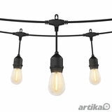 Artika Eclipse 42ft (12.8m) 20 LED Outdoor Solar String Lights Set